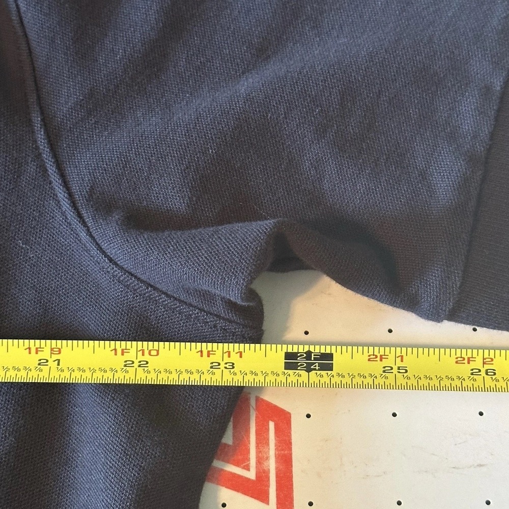 Nautica Men's XXL True Deck Shirt Short Sleeve Pique Polo Black Cotton - Picture 10 of 13
